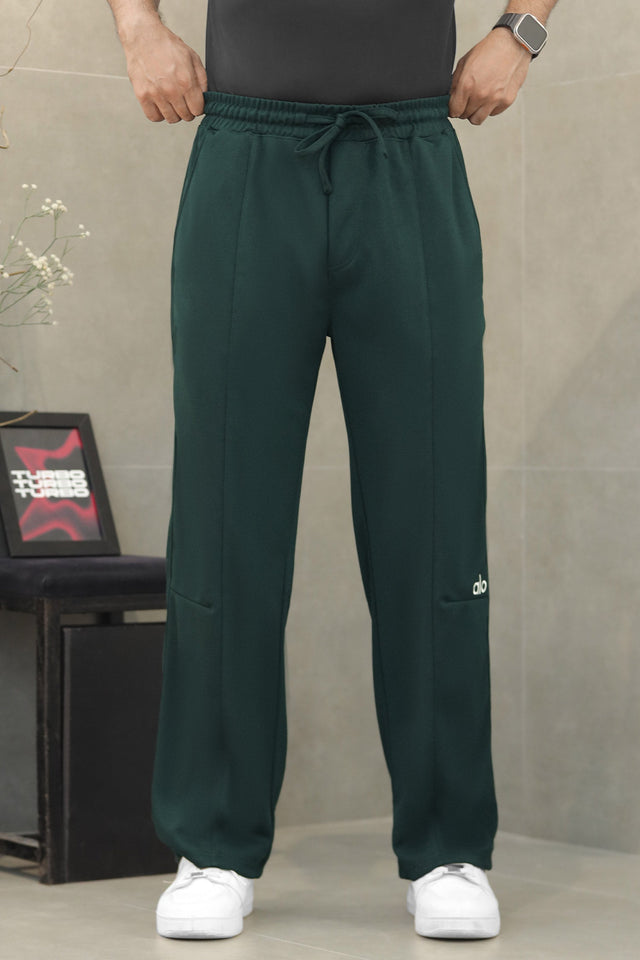 Alo Icons Pleated Loose Bottom Trouser
